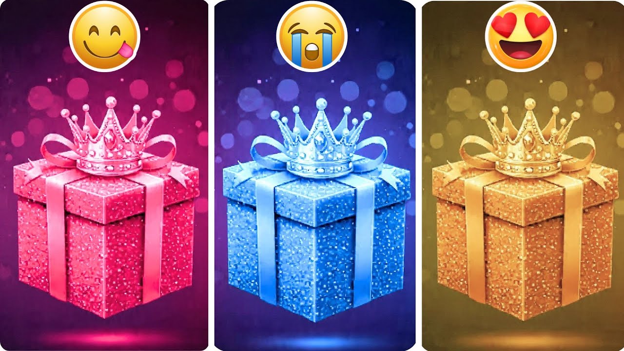 Выберите свой подарок 🎁 Розовое, синее или золотое издание 💝💙⭐ Вам везёт или нет?