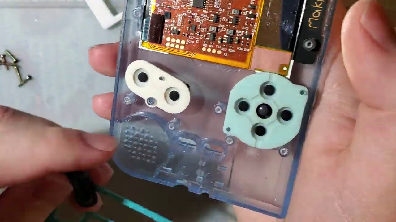 FP 'Retro Pixel' - Game Boy Pocket (MGB) IPS Kit Centering Brackets