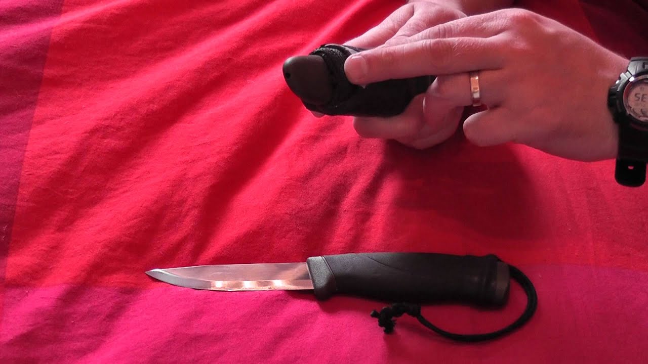 Am&eacute;liorations couteau Mora Companion Heavy Duty
