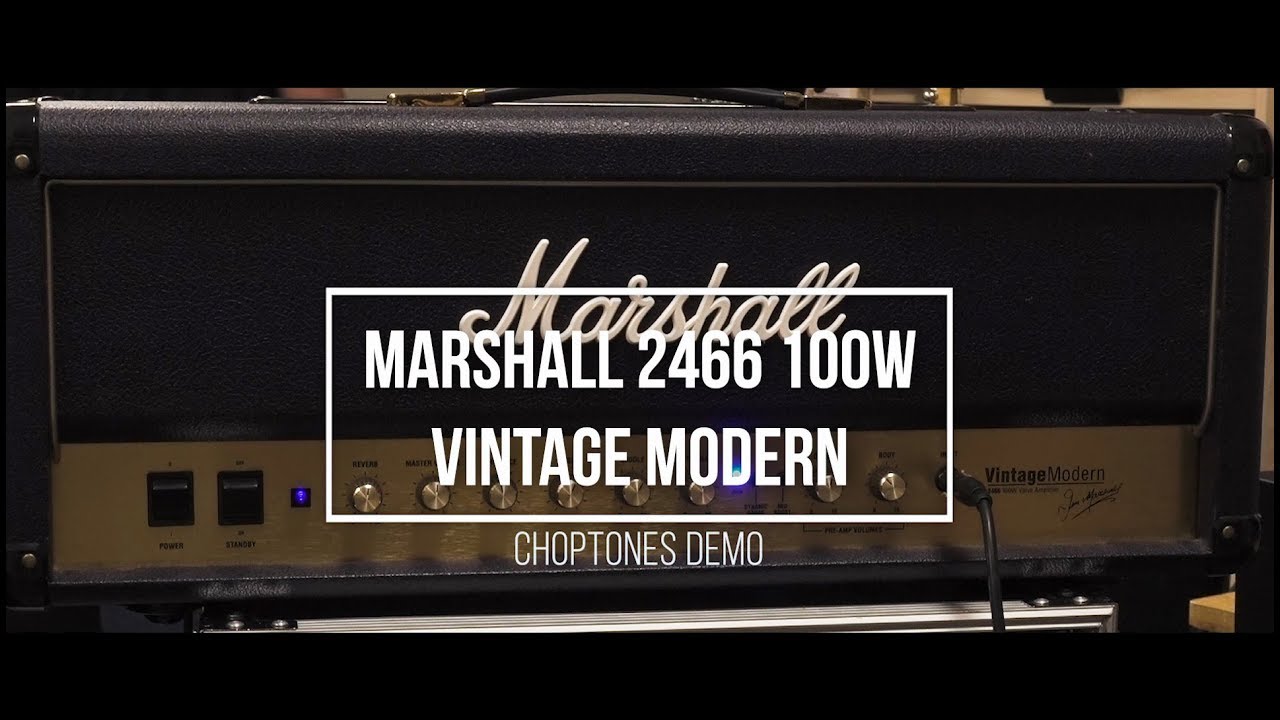 Marshall Vintage Modern 2466 100W | Playthrough Demo