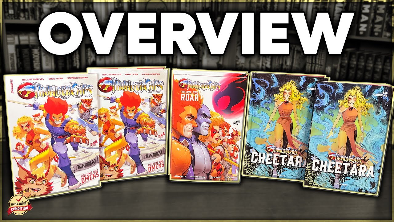 ThunderCats Vol. 1: Omens HC, Thundercats Vol. 2: Roar HC  and Thundercats: Cheetara HC Overview
