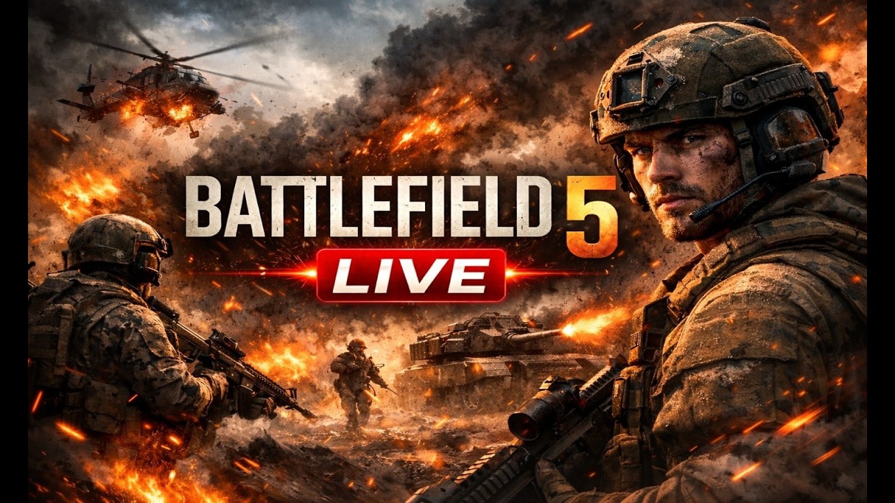 Battlefield V Multiplayer Live | Epic Combat & Crazy Kills