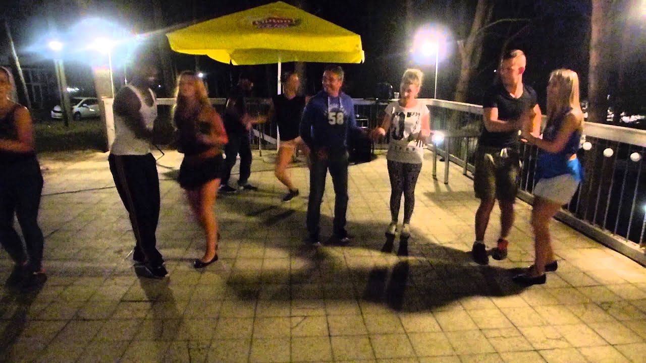 Rueda de casino with Roly Maden - Western Salsa Camp 2014, Rajgrod, Poland