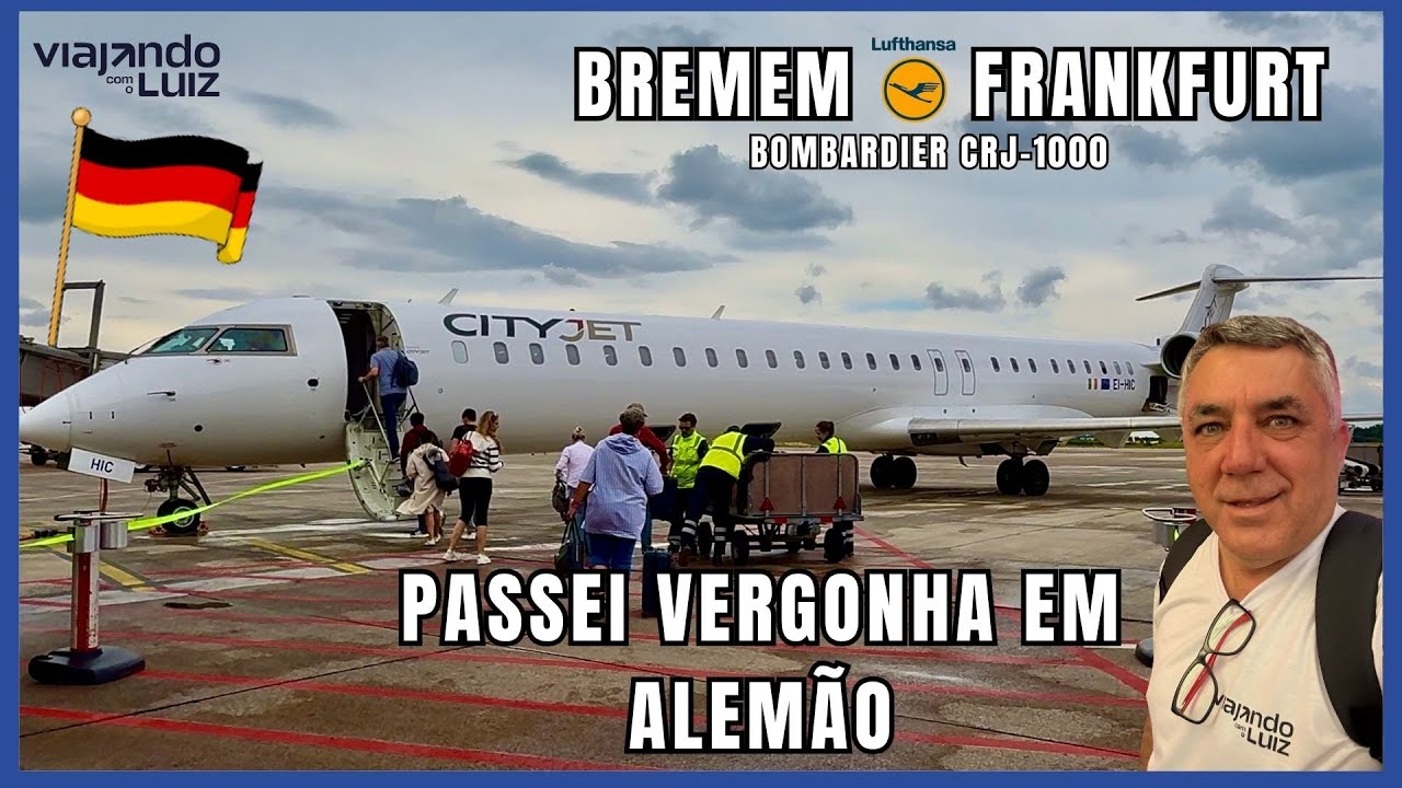 ESQUECI A MALA NA PORTA DO AVIÃO  EM FRANKFURT
