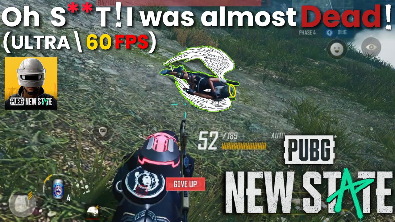 I was almost DEAD! If he wasn't recruiting me | PUBG NEW STATE (ULTRA/60FPS) Gameplay