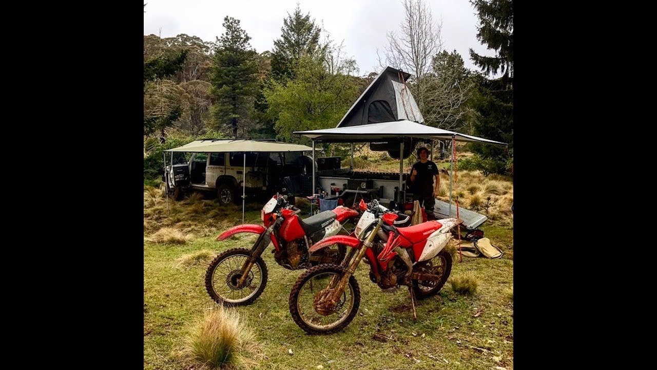 MOTORBIKE TRAILER CAMPING PART 2