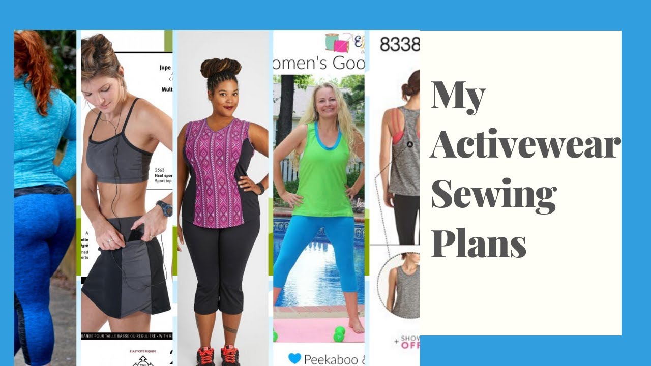 My Activewear Sewing Plans