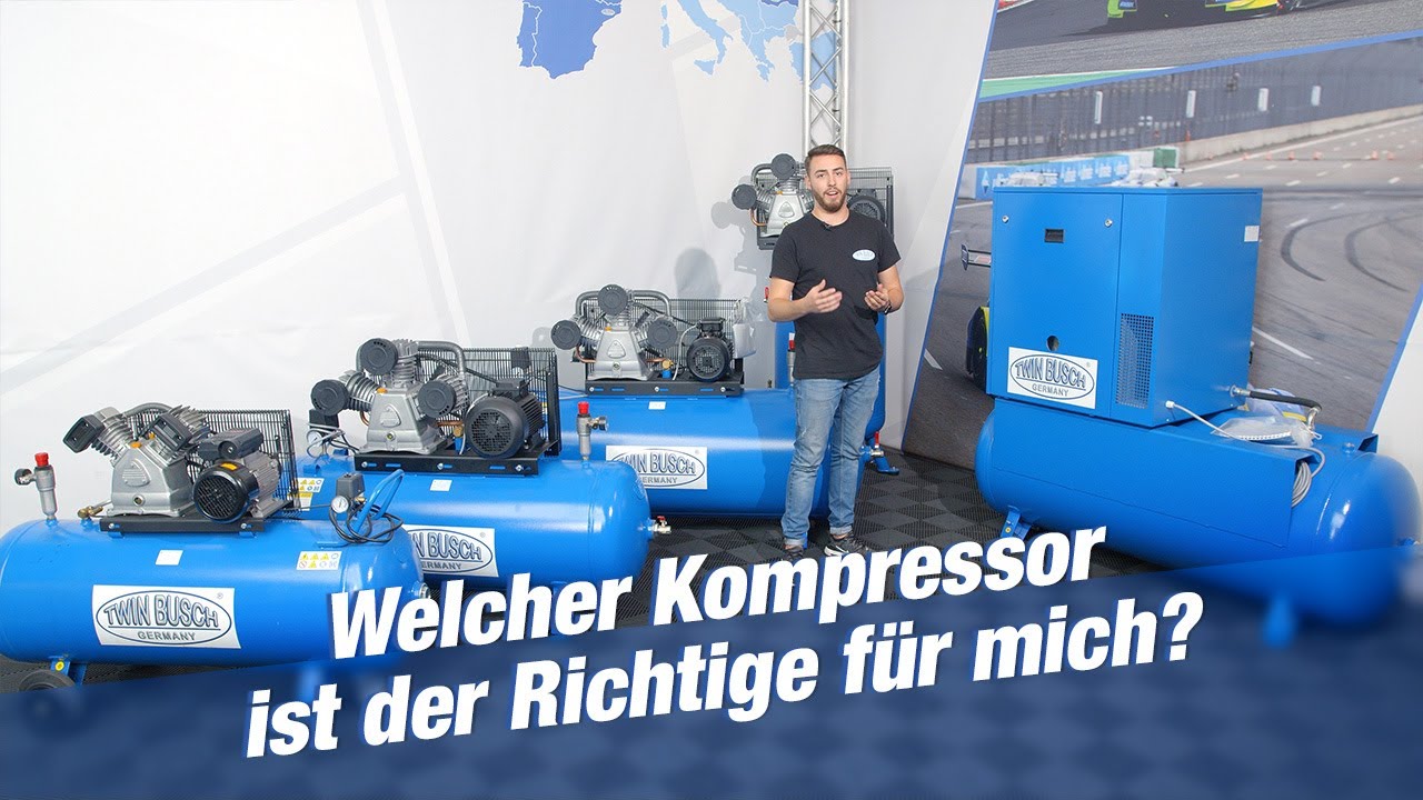 Welcher Kompressor ist der Richtige für mich? - Produktberatung von TWIN BUSCH®