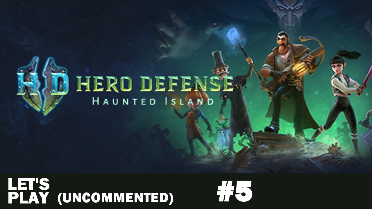 Hero Defense - Haunted Island Gameplay #5