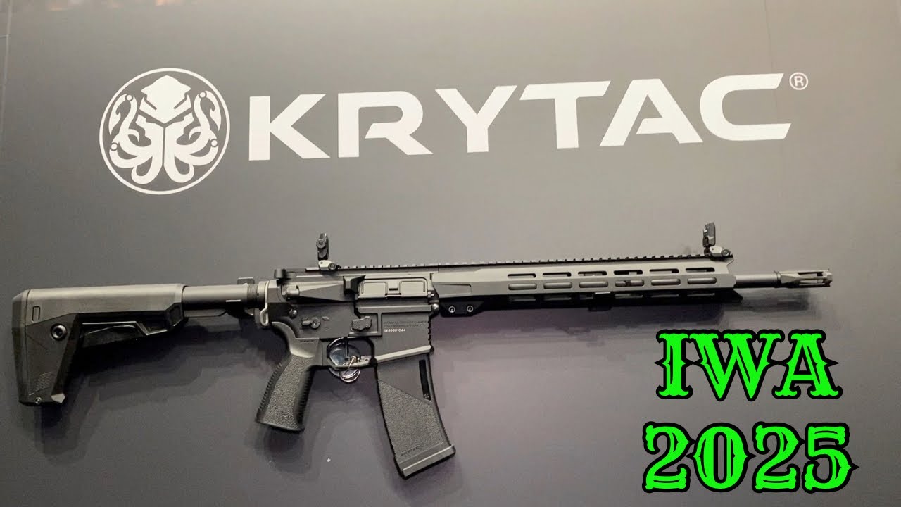IWA 2025 Krytac and Invader Gear Airsoftguns and Tactical Gear / Ghillisuit