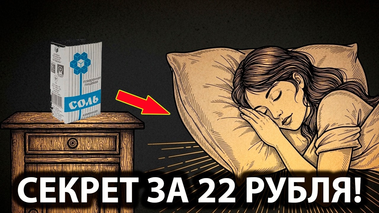Положи щепотку ОБЫЧНОЙ СОЛИ под подушку. Утром вы не узнаете свою жизнь!
