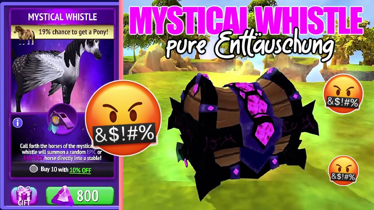 diese MYSTICAL WHISTLE 🦄 ist eine ABSOLUTE ENTTÄUSCHUNG 🤬 Horse Riding Tales