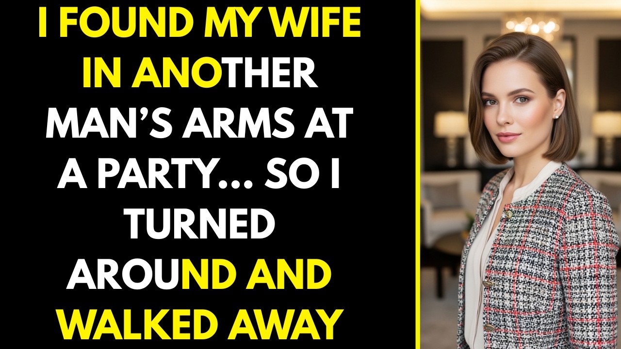 I Found My Wife in Another Man’s Arms at a Party… So I Turned Around and Walked Away #Infidelity