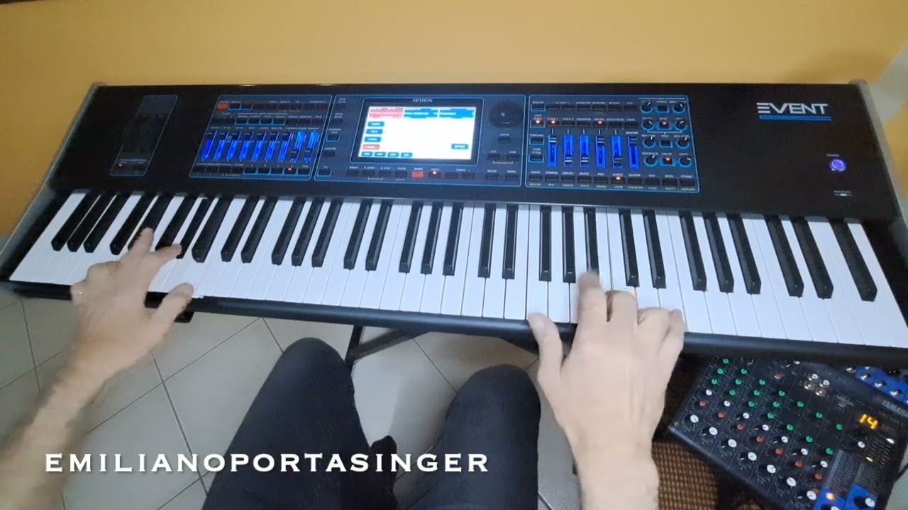 KETRON EVENT - THE FINAL COUNTDOWN - PERCHE' ADORO SUONARLA SU KETRON