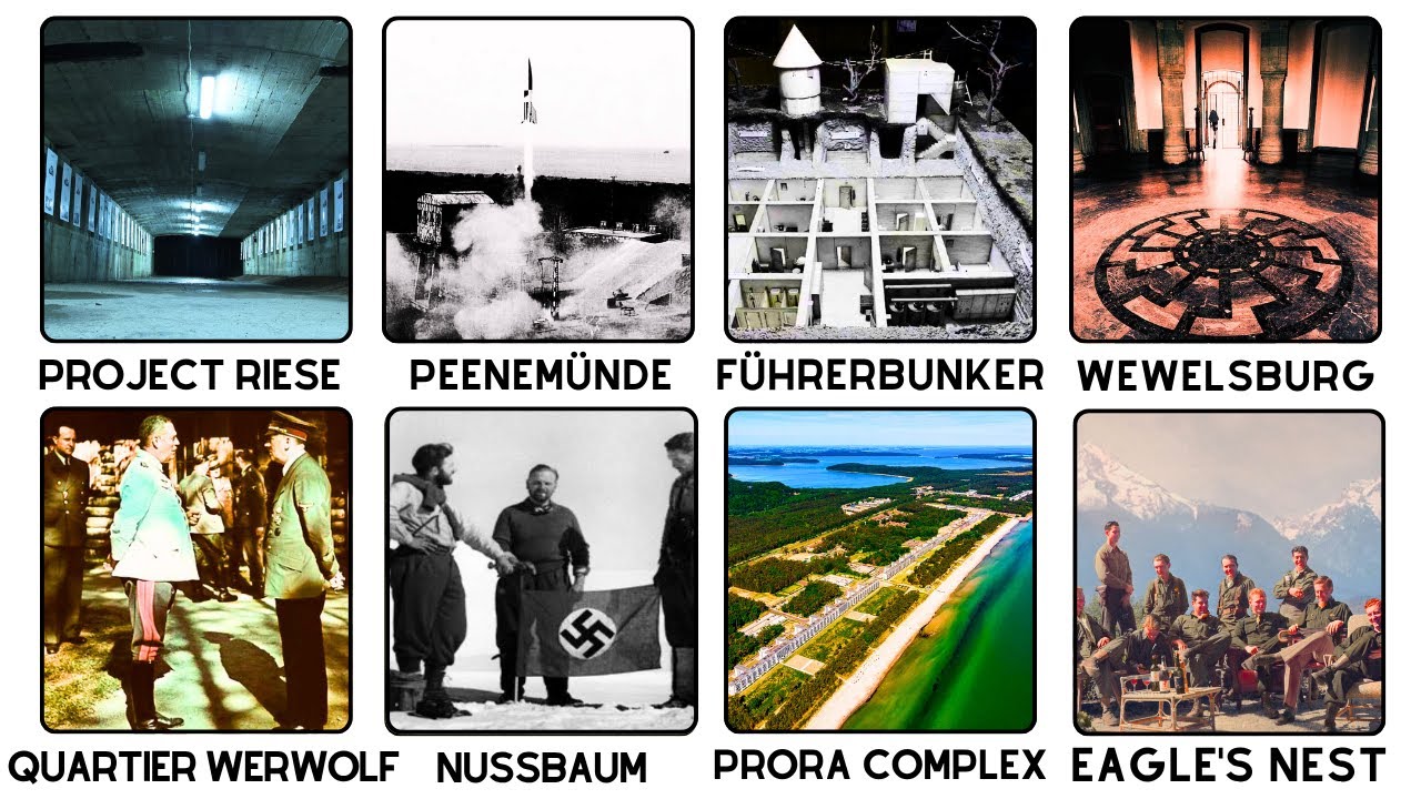 Every Secret Nazi Base Explained By a German