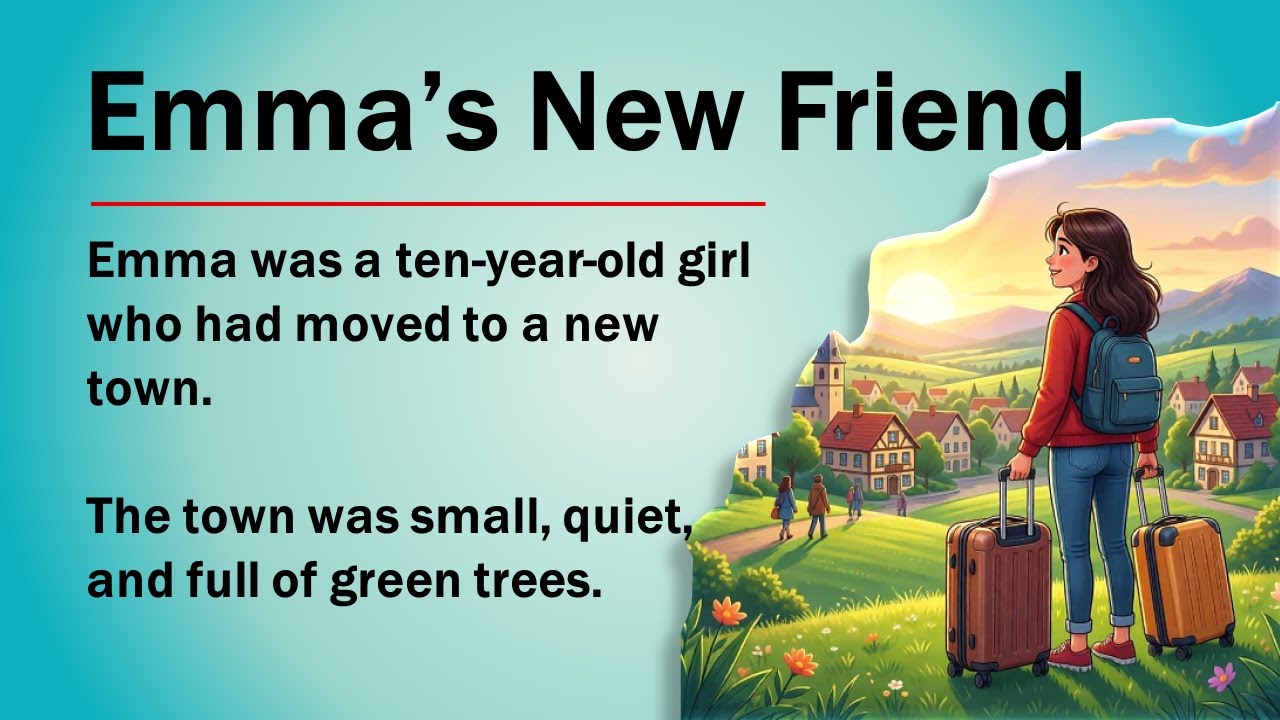 Learn English with a Story | Beginner |Emma’s New Friend