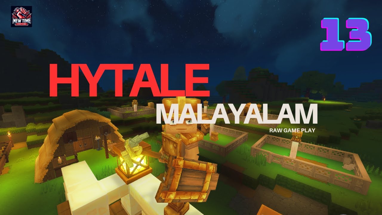 HYTALE ep 13 | Hytale just love me | Base Progress | Malayalam | Raw Game play #hytale #malayalam