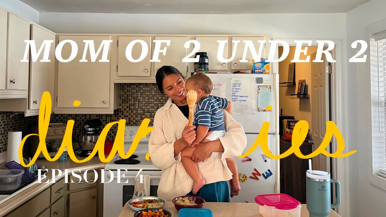 2 Under 2 Diaries Ep. 4 | ONE year old helps me cook