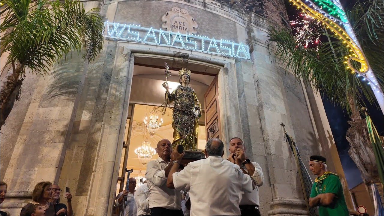 Festa di Sant'Anastasia in occasione nell'anno Santo 2025 Motta Sant'Anastasia (CT) 