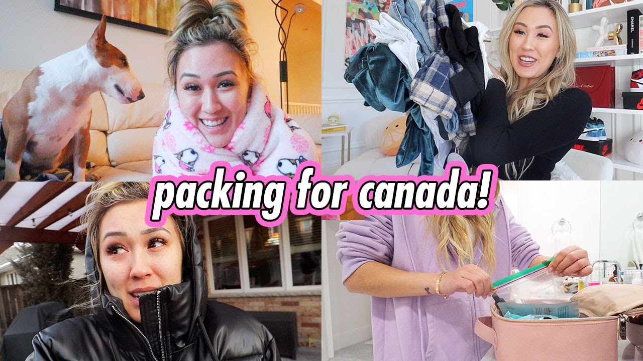 packing to FINALLY go home to canada!
