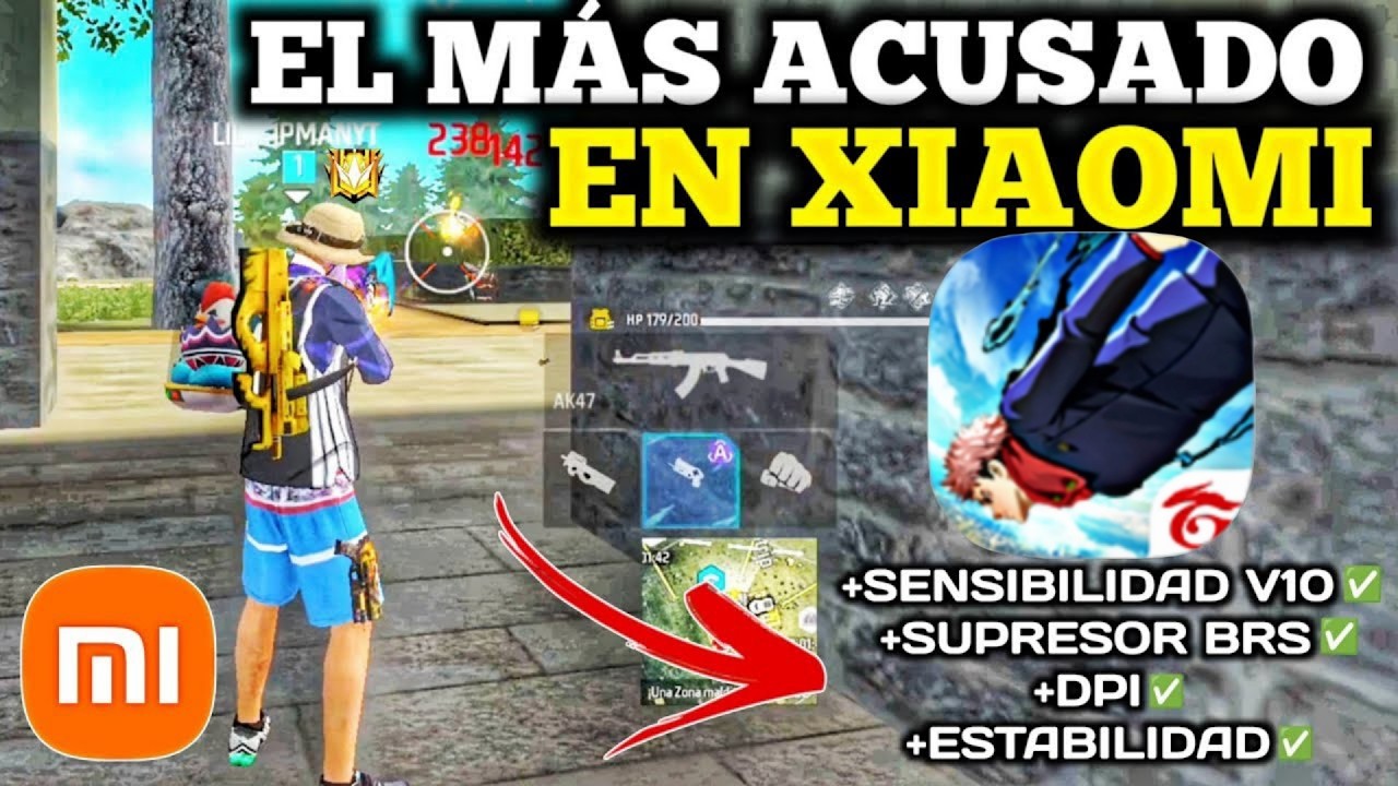 Nueva SENSIBILIDAD SUPERXIT 🥷🇧🇷 para SER ACUSADO en XIAOMI 10s,11,12,13,14 PRO,PLUS * free fire 2026