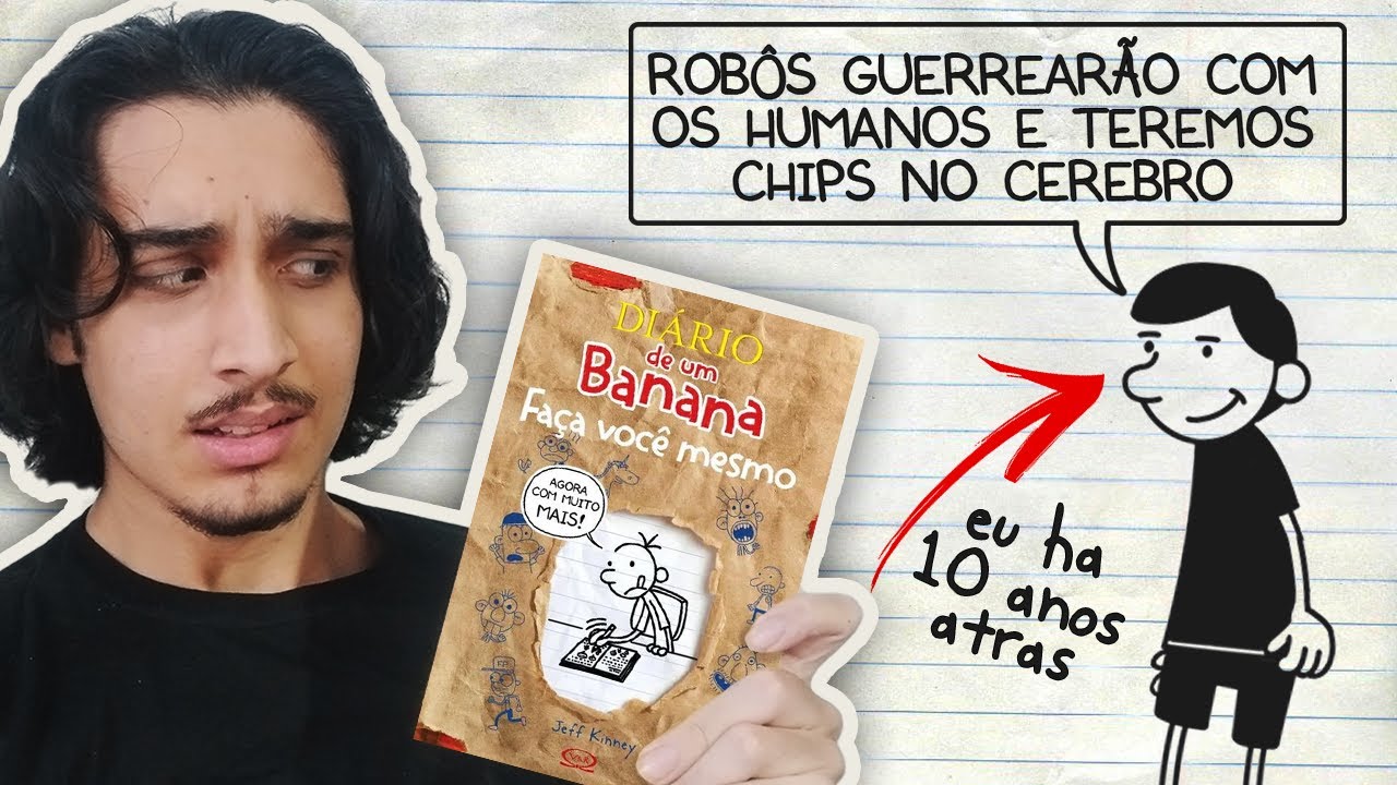NUNCA LEIA seu DIÁRIO DE UM BANANA de 10 ANOS ATRÁS