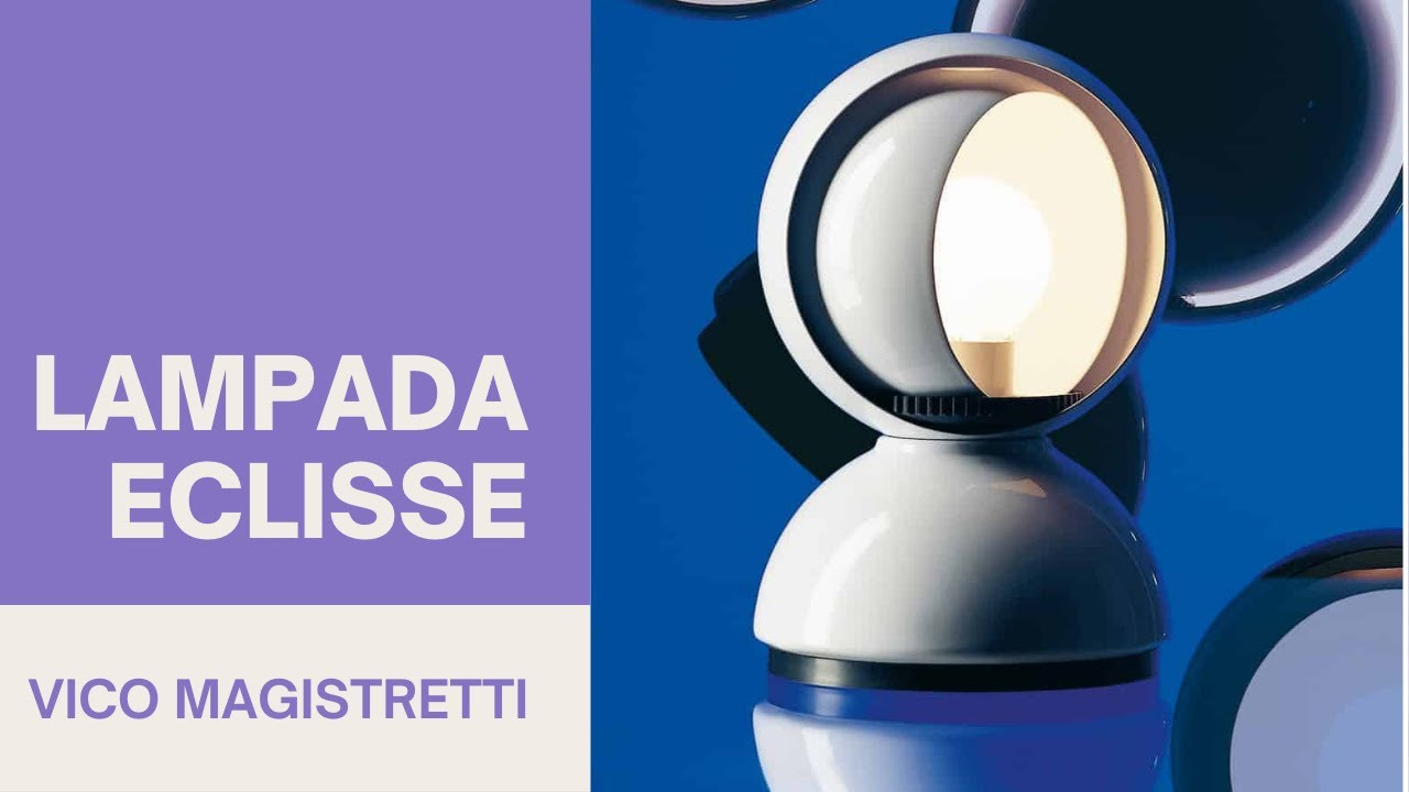 La lampada Eclisse di Vico Magistretti disegnata per @artemideofficial