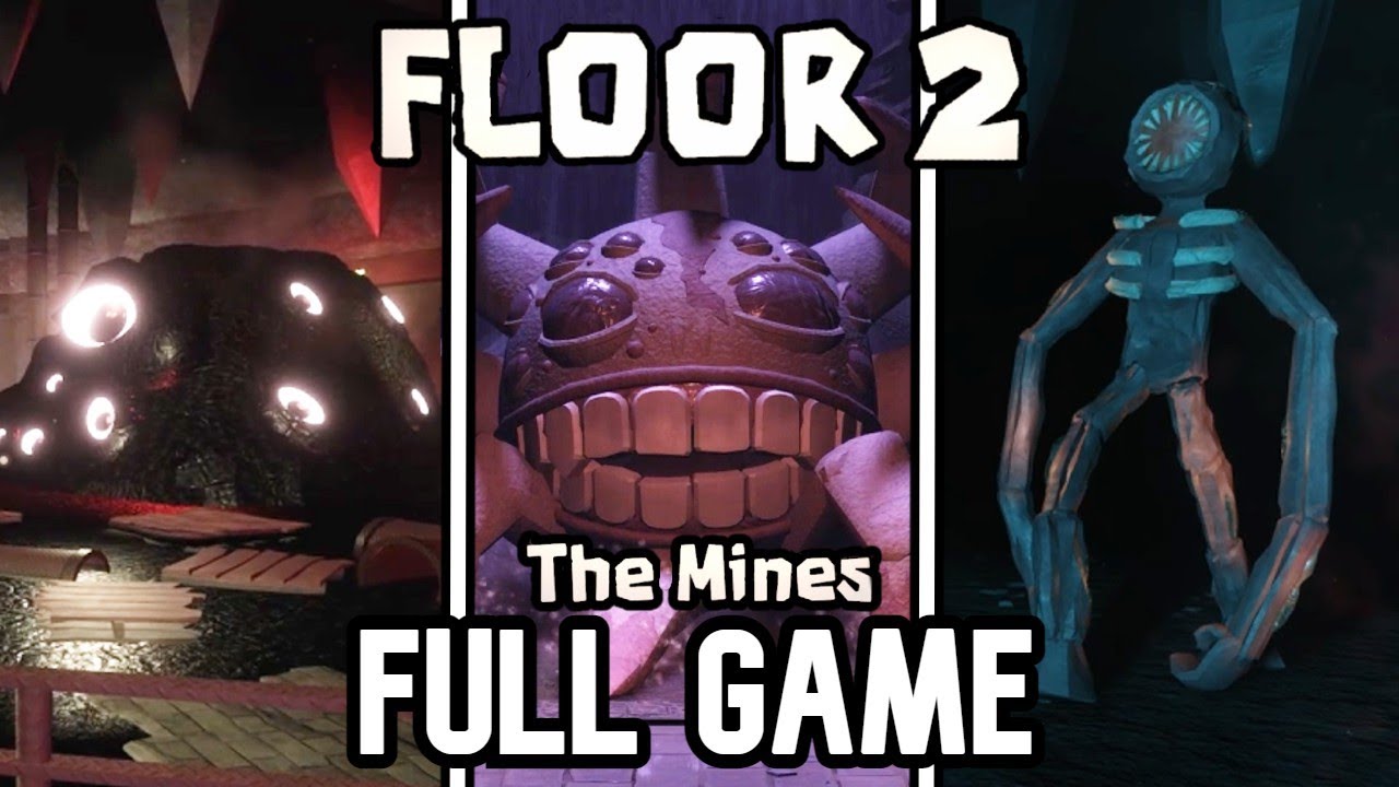 Roblox DOORS Floor 2: The Mines - Full Gameplay Playthrough (Full Game)
