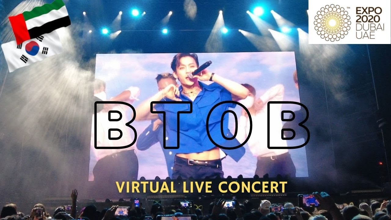 【4K】KPOP BTOB Virtual Live Concert at EXPO 2020 Dubai |Outsider,Dreamer, with Interview |Jhigz Ortua