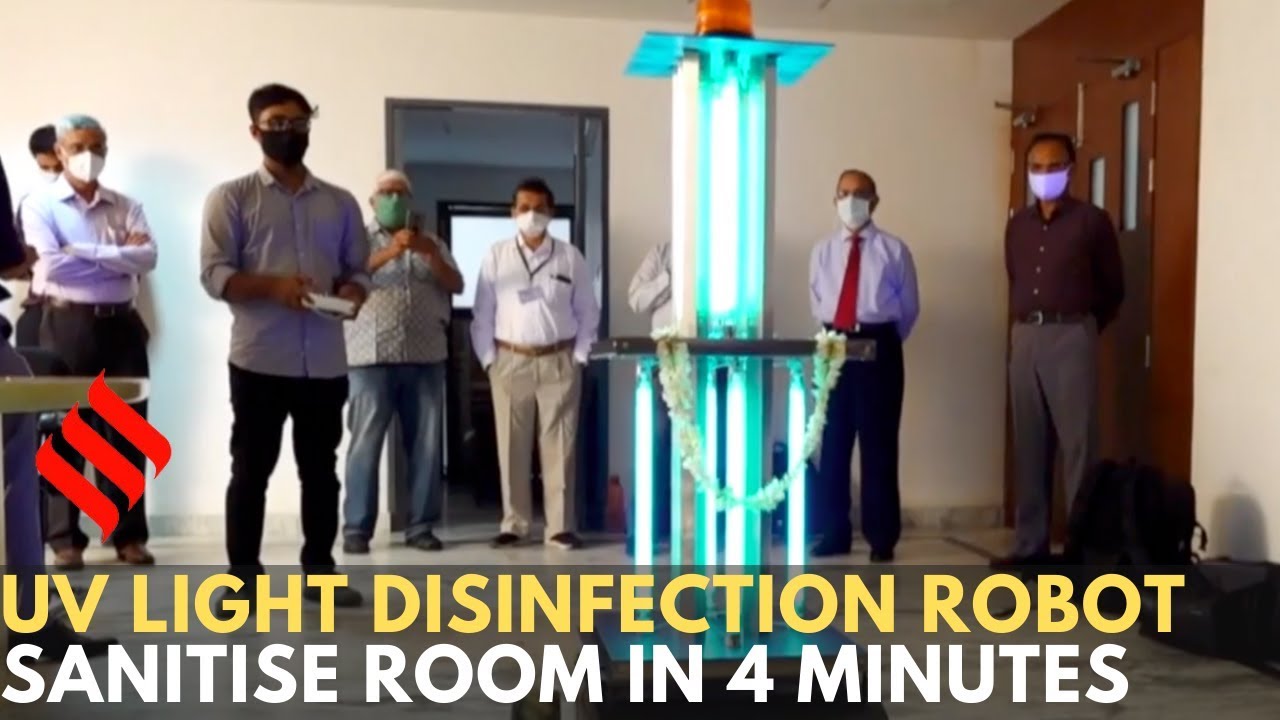 This UV light disinfection robot can sanitise entire room in just 4 minutes
