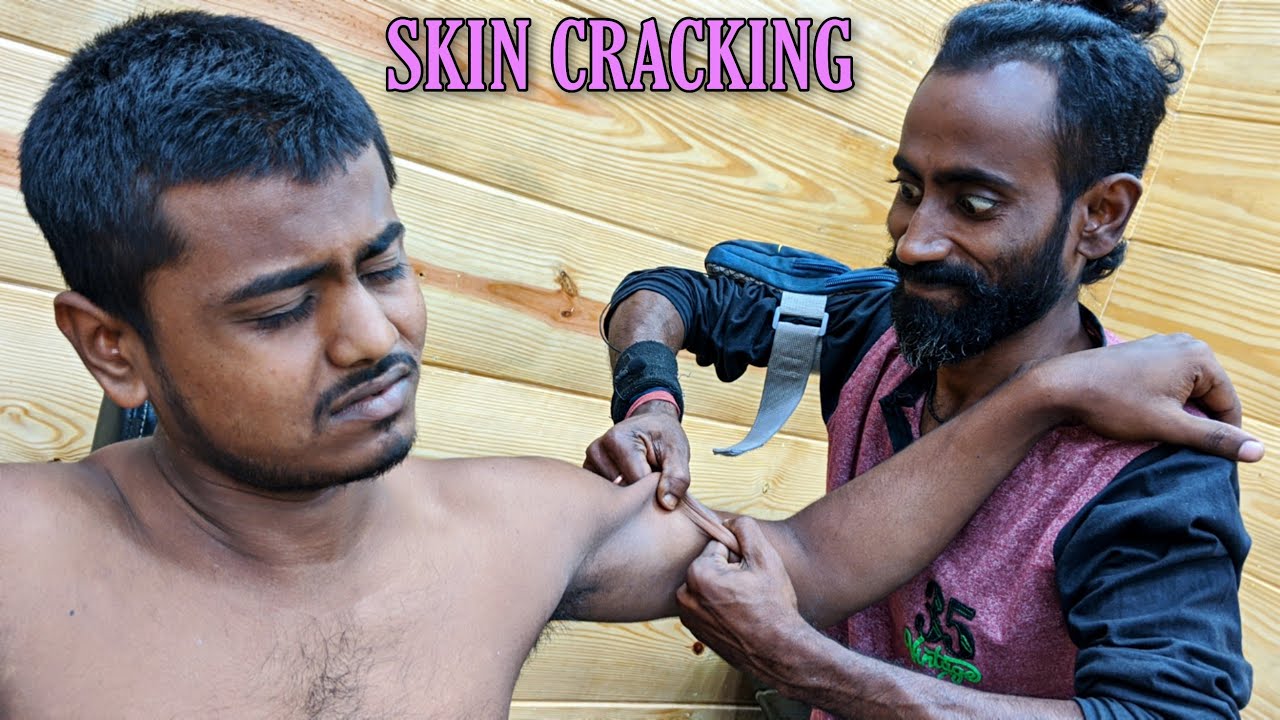 New talent of Skin Cracking / He is another master | Head massage with Neck Cracking | ASMR