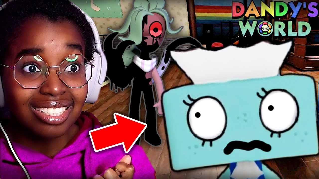 PLAYING AS TISHA in Dandy's World and TWISTED SPROUT IS TERRIFYING