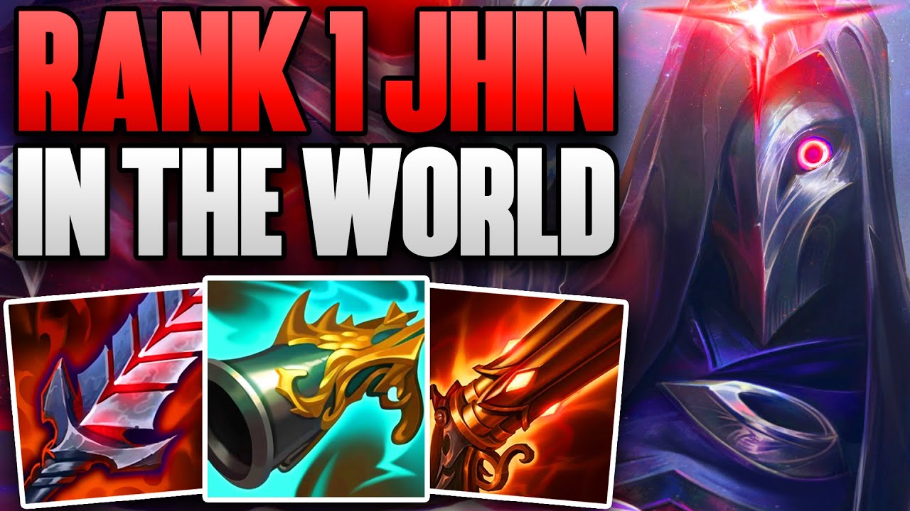 RANK 1 JHIN OTP INCREDIBLE SOLO CARRY GAMEPLAY! | CHALLENGER JHIN ADC GAMEPLAY | Patch 15.6 S15