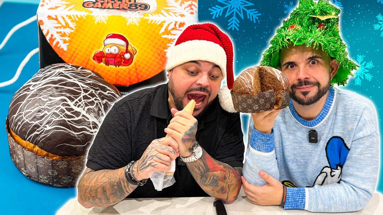 IO E JOK3R PROVIAMO i miei Panettoni di cui 1 al PISTACCHIO