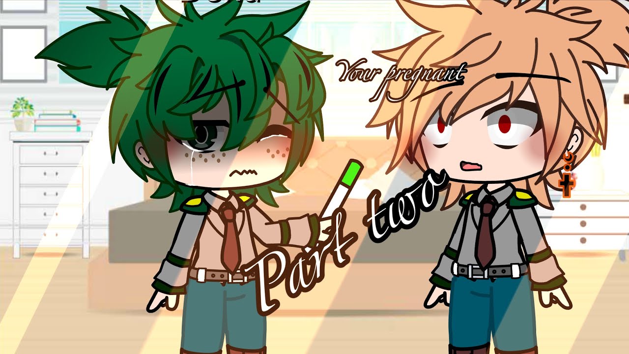 Izukus Pregnant[]2/???[]gacha club[]Bakudeku[]mha)enjoy