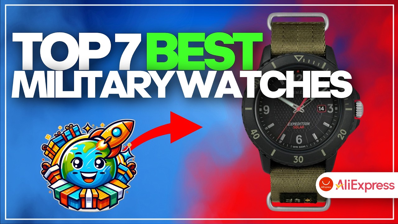 🎖️🔥 The 7 BEST BUDGET Military Watches on AliExpress [2026]✅[Value for Money] rugged