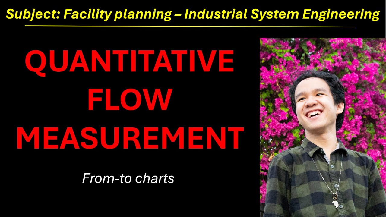 Quantitative flow measurement (from to chart) - Facility Planning - Industrial Engineering