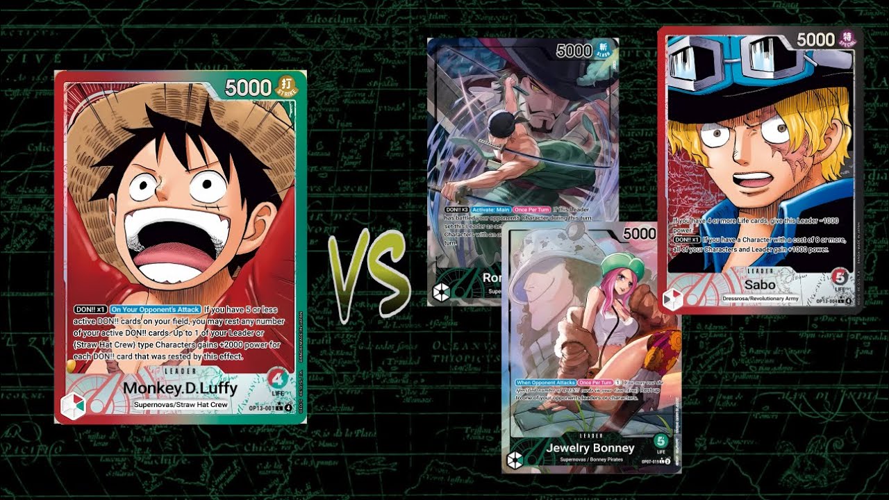 RG Luffy Challenges the OP-13 Seas – Facing Sabo, Zoro & Bonney!
