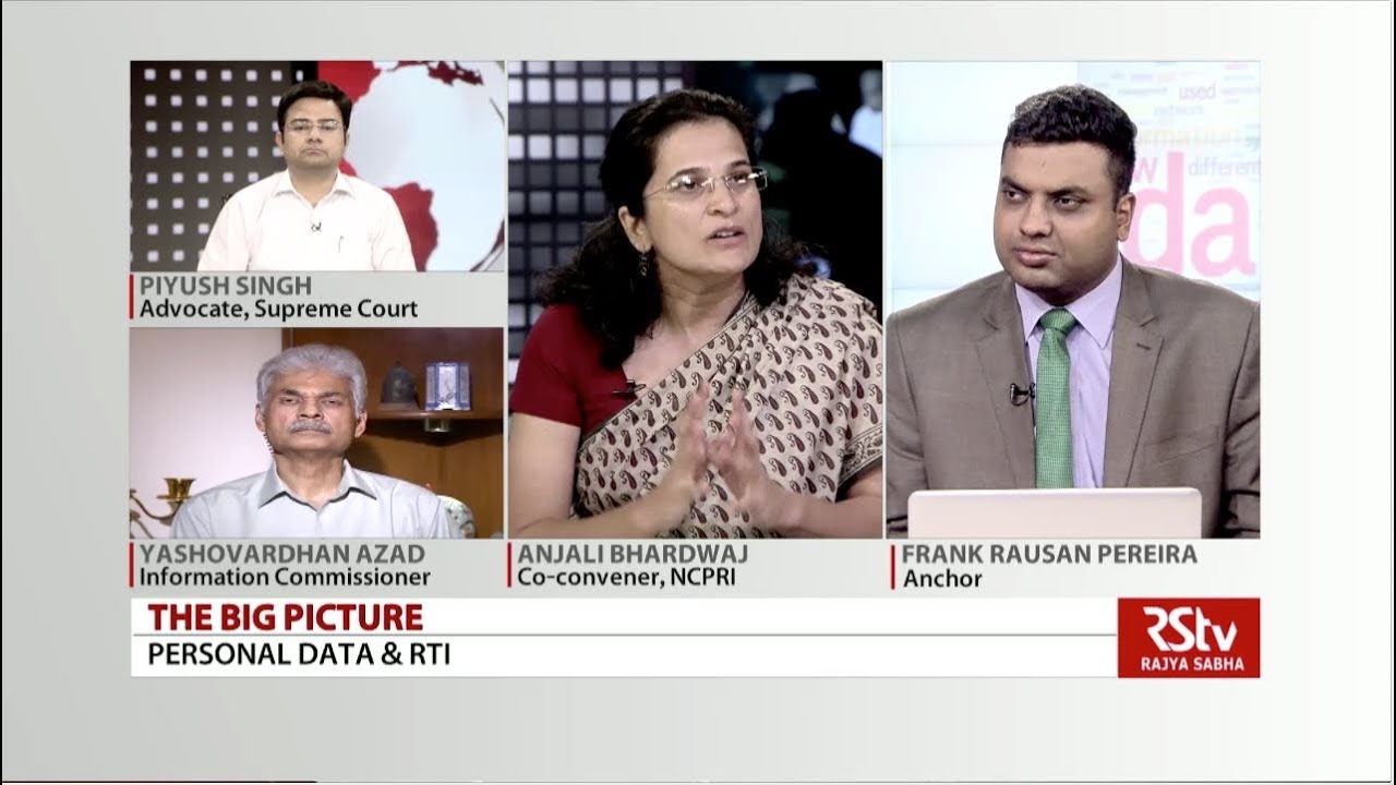 The Big Picture: Personal Data & RTI