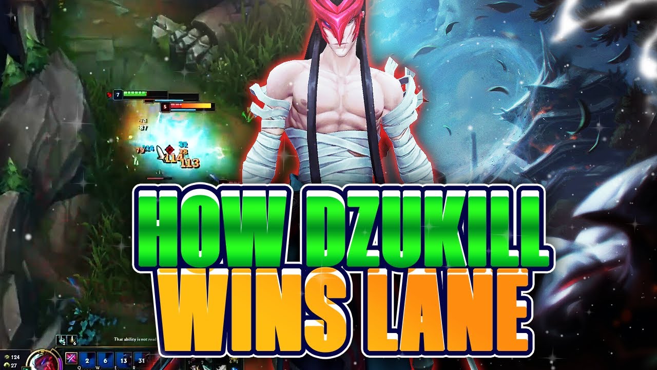 How DZUKILL Wins Lane Every League of Legends Game With Yone!