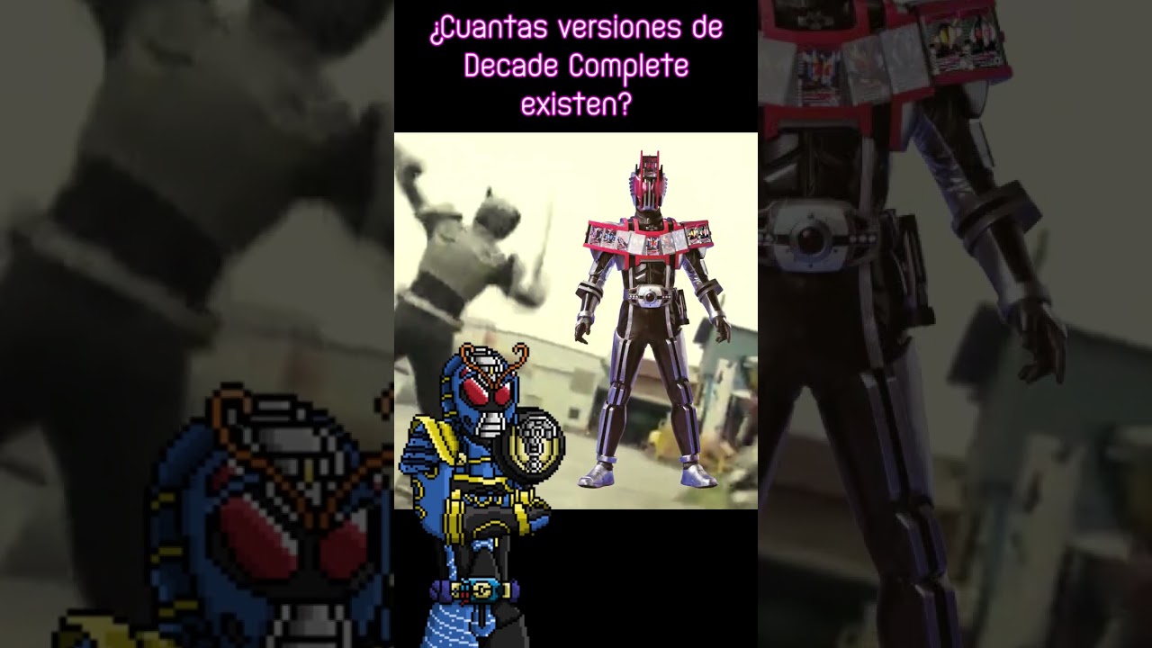 ¿Cuántas versiones de decade complete existen? gatack mach