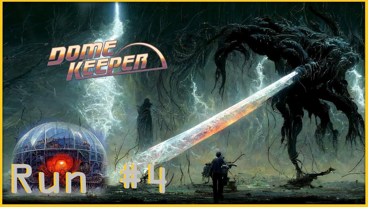 Brutal, Huge, Maze, Orchard, Spire, Pets, Long Cycles, Laser, - DOME KEEPER RUN #4 (PC)No Commentary