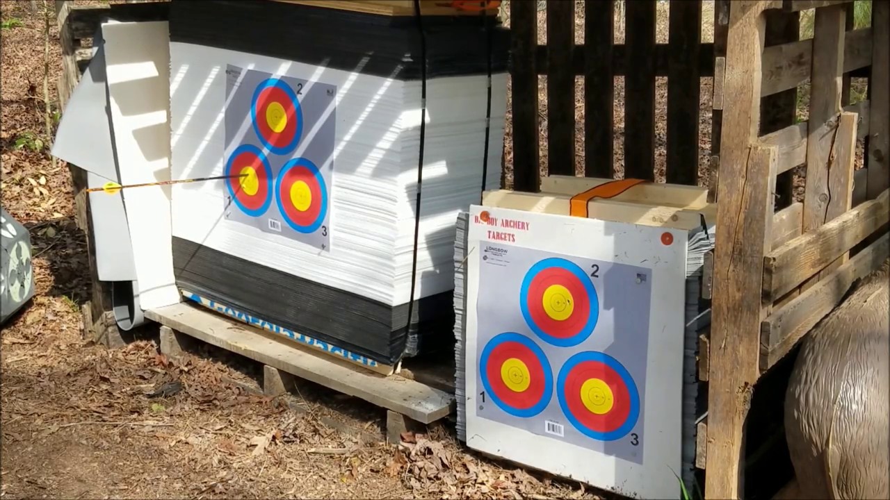 Real world test review of Big Boy Archery Targets.