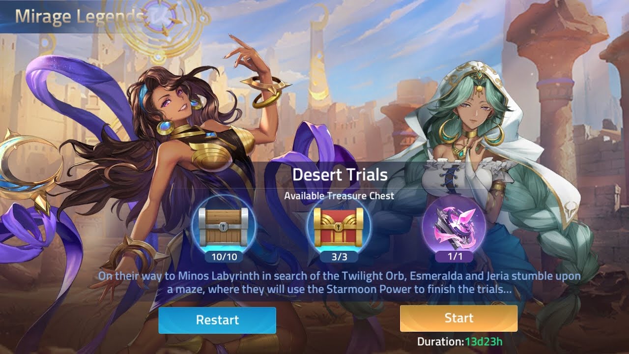 Desert Trials (Mirage Legends Act 5 Chapter 1)