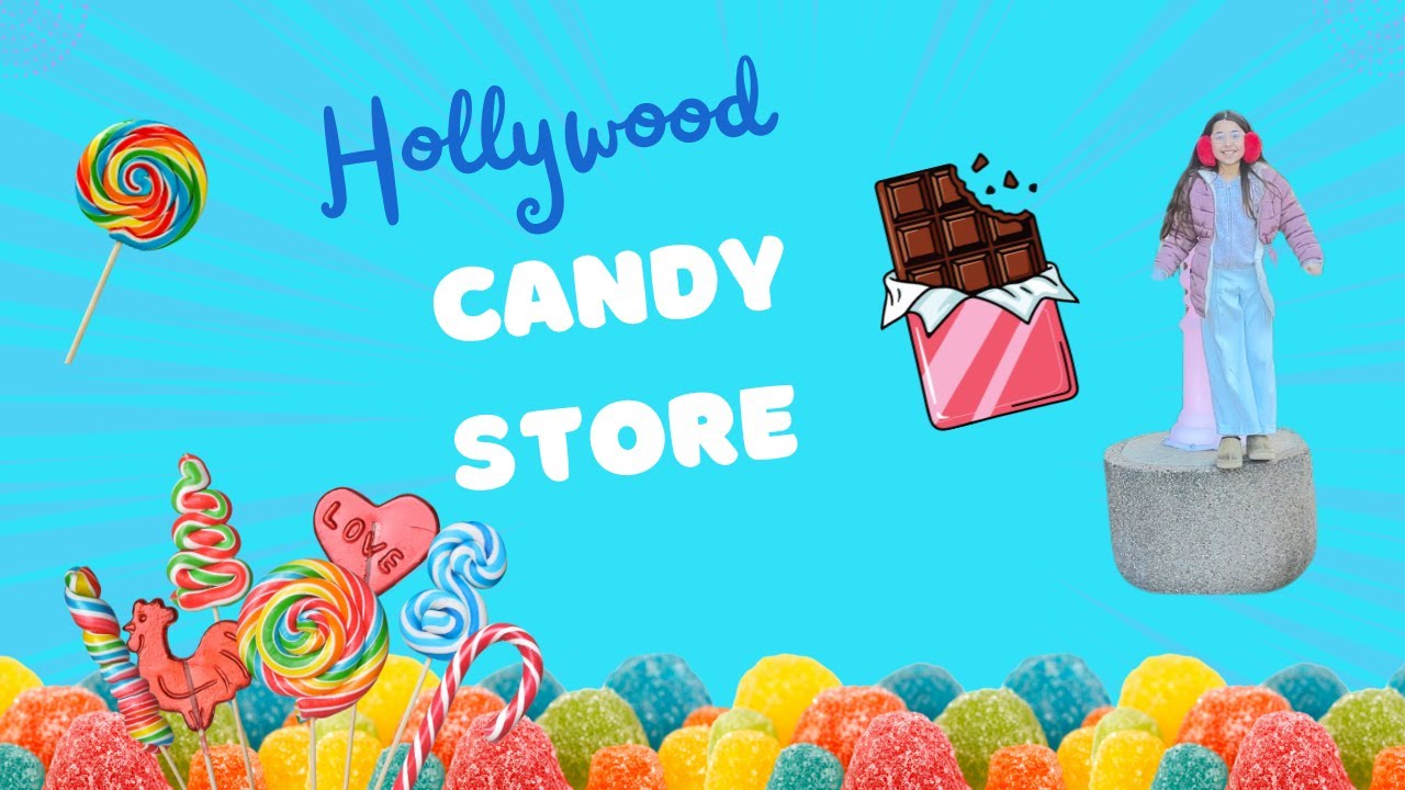 🍭 Candy Heaven! Visiting Hollywood Candy 🍬 | Kids Candy Store Adventure
