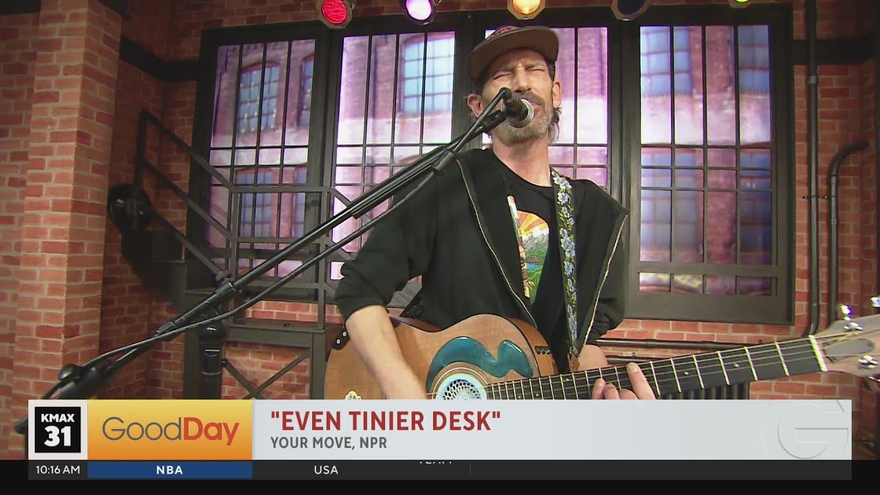 Even Tinier Desk Concert: Inventor and Musician - Justin Liberman performs!