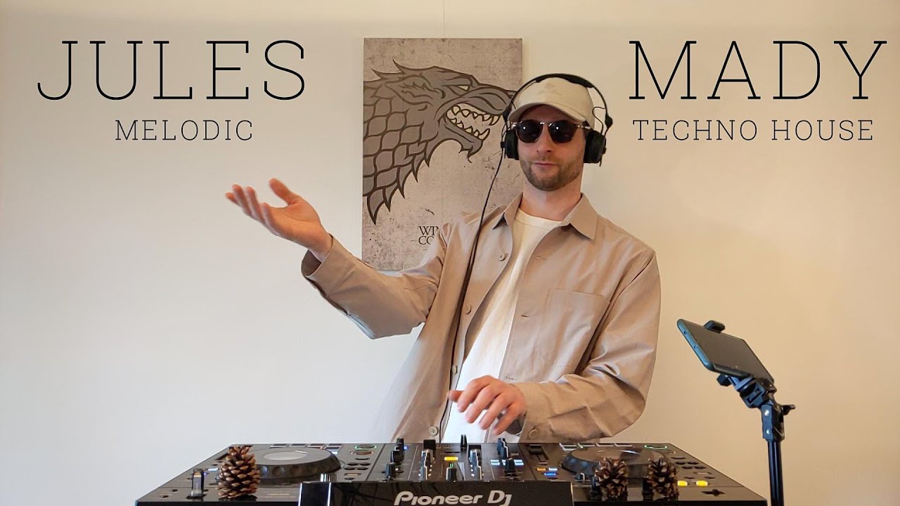 Jules Mady mix Melodic Techno & Progressive House 2024 @ home Paris, FR (#21) Korolova, Miss Monique