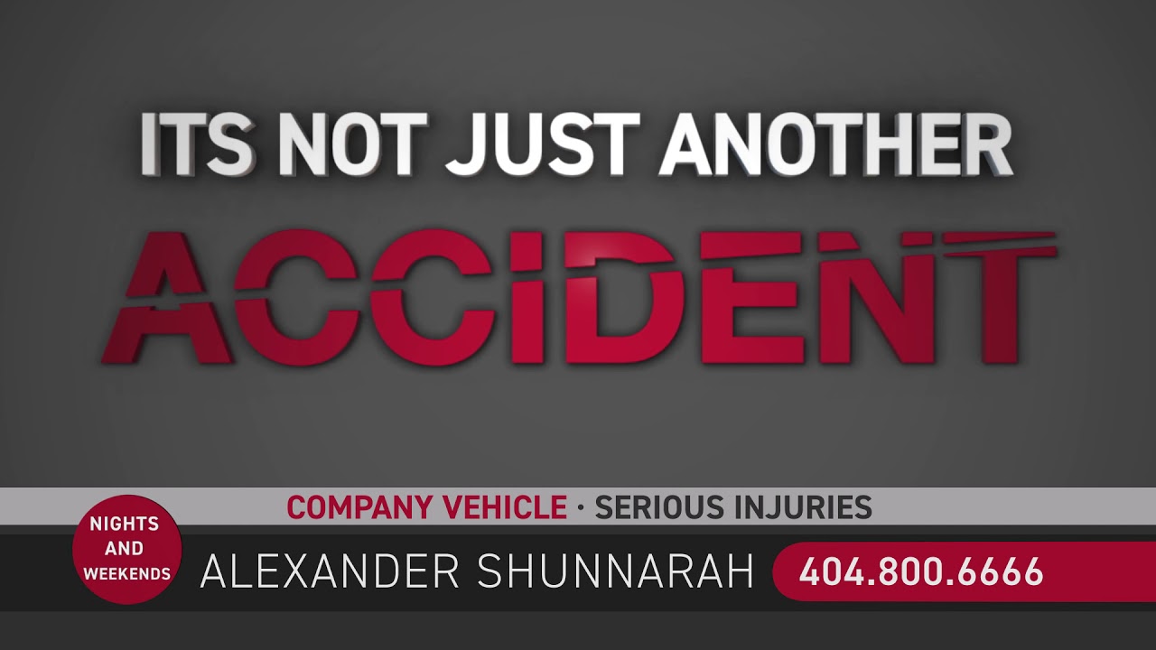 Company Vehicle Accident Commercial: Atlanta