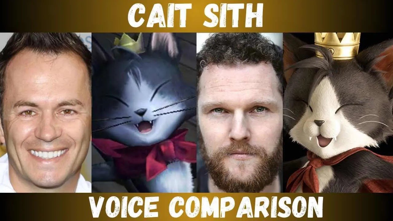 Voice Comparison Cait Sith #finalfantasy #ff7r #ff7rebirth