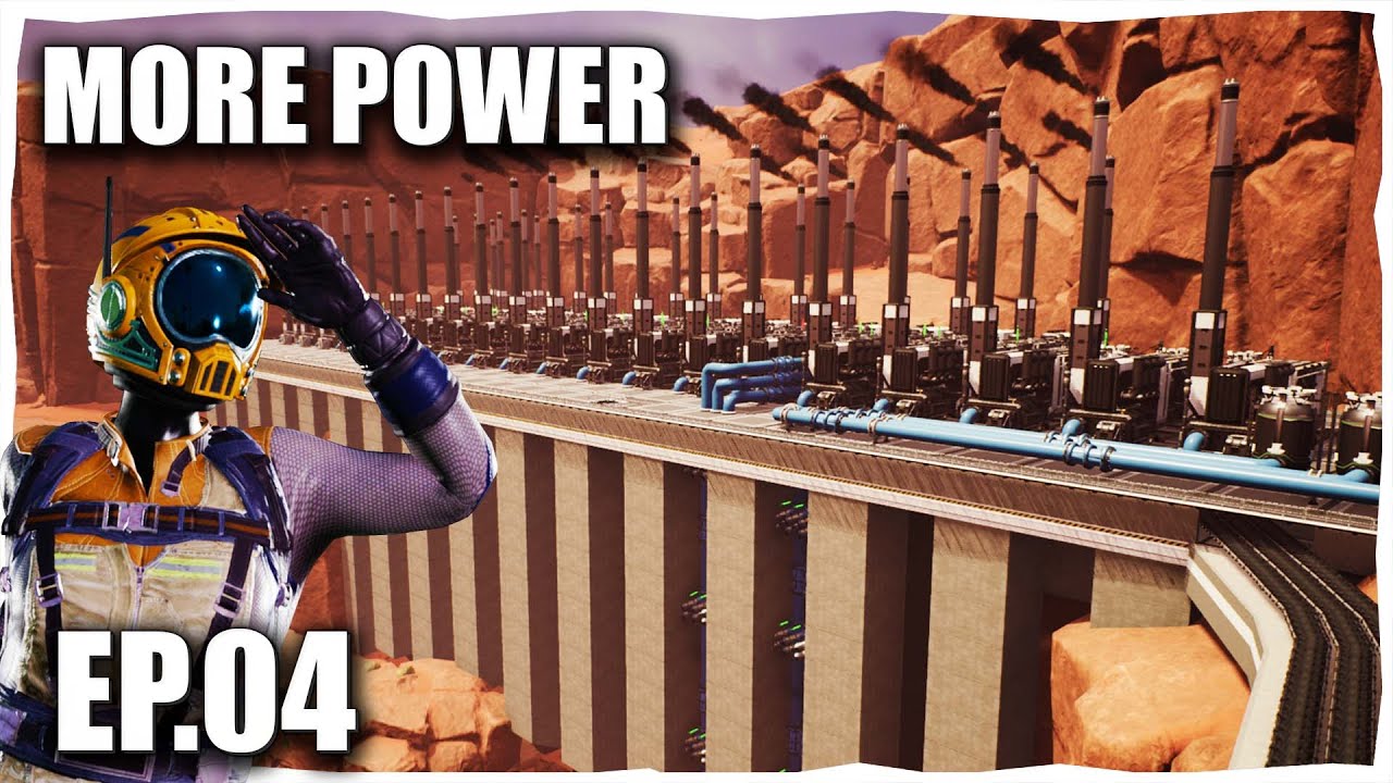 Строю свою самую большую угольную электростанцию! Satisfactory Let's Play, эпизод 4